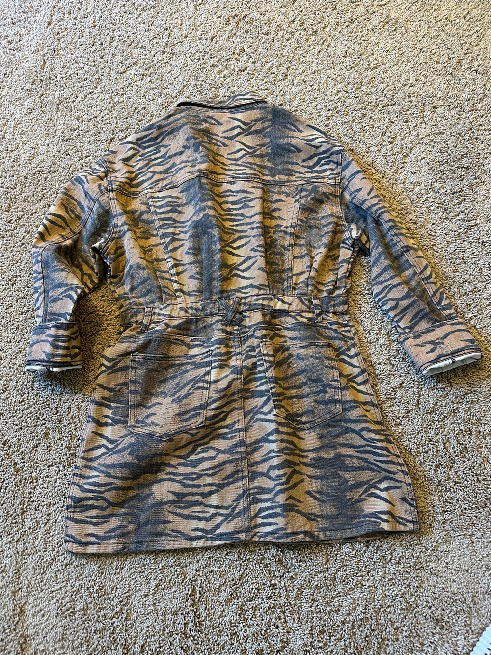 Nasty Gal Tiger Print Mini Dress
